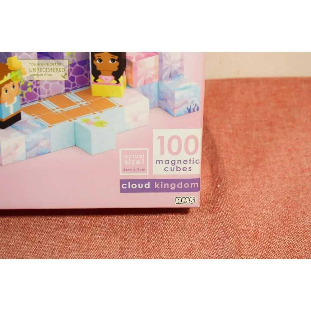 RMS USA Cloud Kingdom Cube Tech 100 Magnetic Cubes
